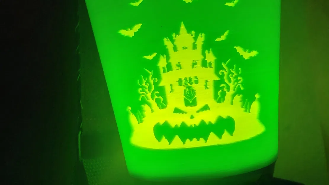 Đèn chụp hình Halloween ma quái - Image 1