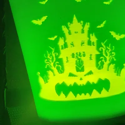 Đèn chụp hình Halloween ma quái