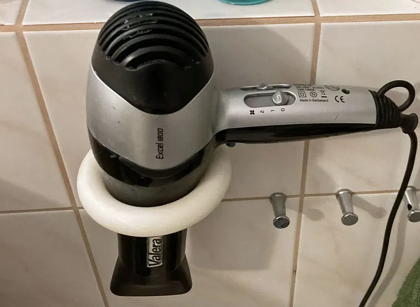 Giá đỡ máy sấy tóc cho phòng tắm - Image 1