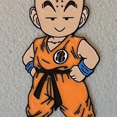 Nam châm Krillin đa sắc màu 5 màu