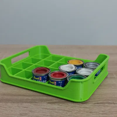 Hộp đựng màu Revell cho mô hình và công cụ airbrush