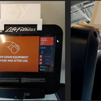 Giá đỡ điện thoại/bảng điều khiển cho máy leo cầu thang Li...