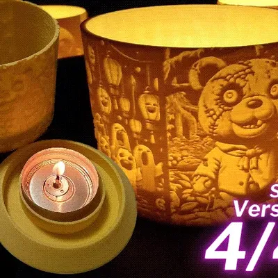 Đèn lồng Halloween cho nến tealight hoặc LED