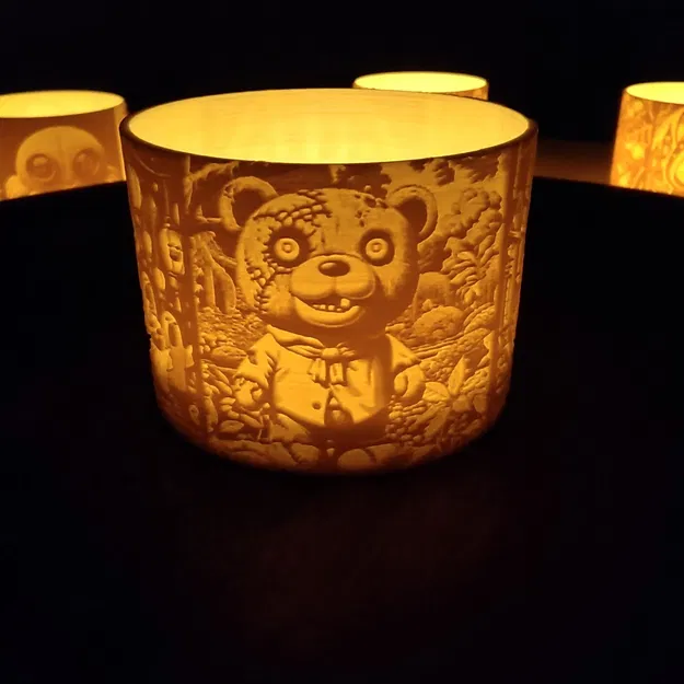 Đèn lồng Halloween cho nến tealight hoặc LED - Image 4