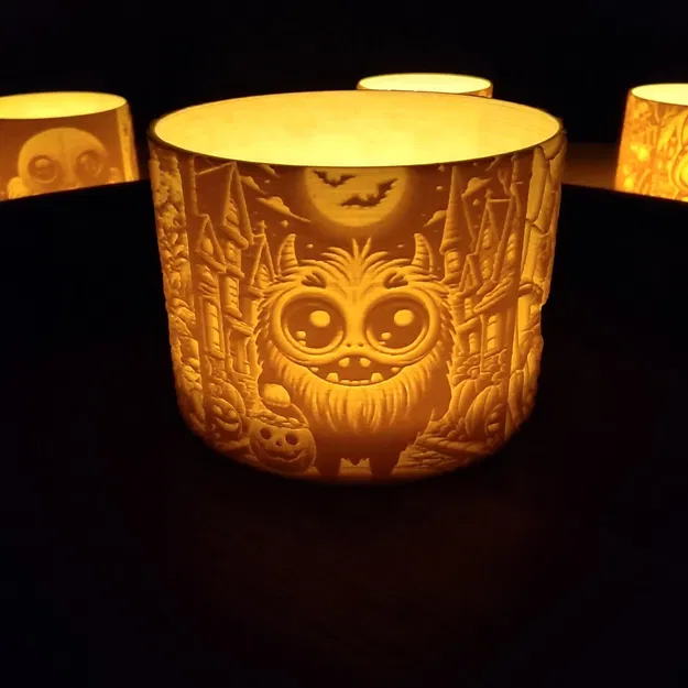 Đèn lồng Halloween cho nến tealight hoặc LED - Image 5