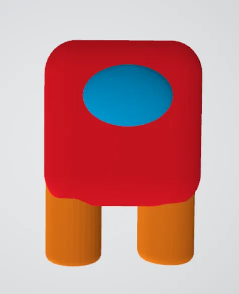 Nhân vật Among Us dễ in với kích thước điều chỉnh - Image 1