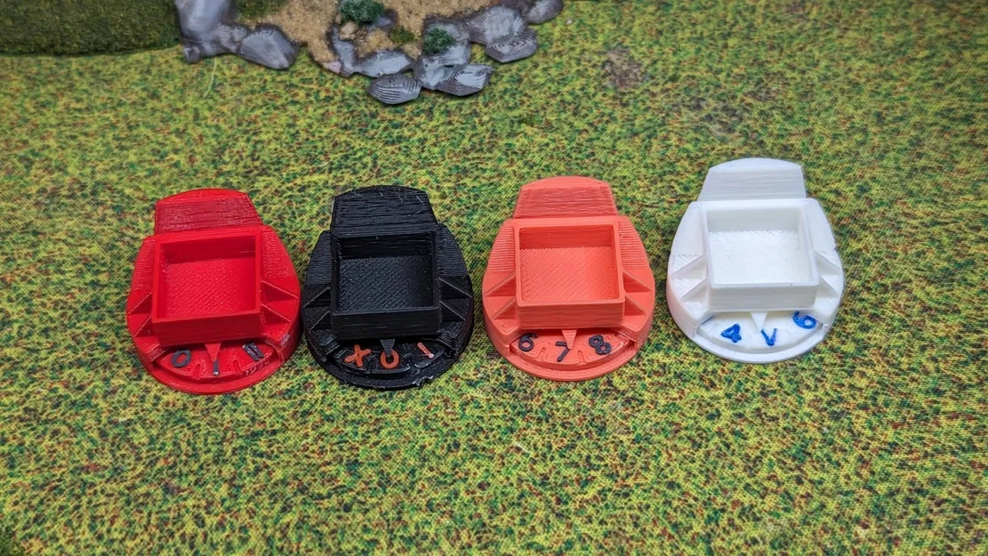 Móc đánh dấu pin Bolt Action với giá đỡ xúc xắc kích hoạt - Image 3