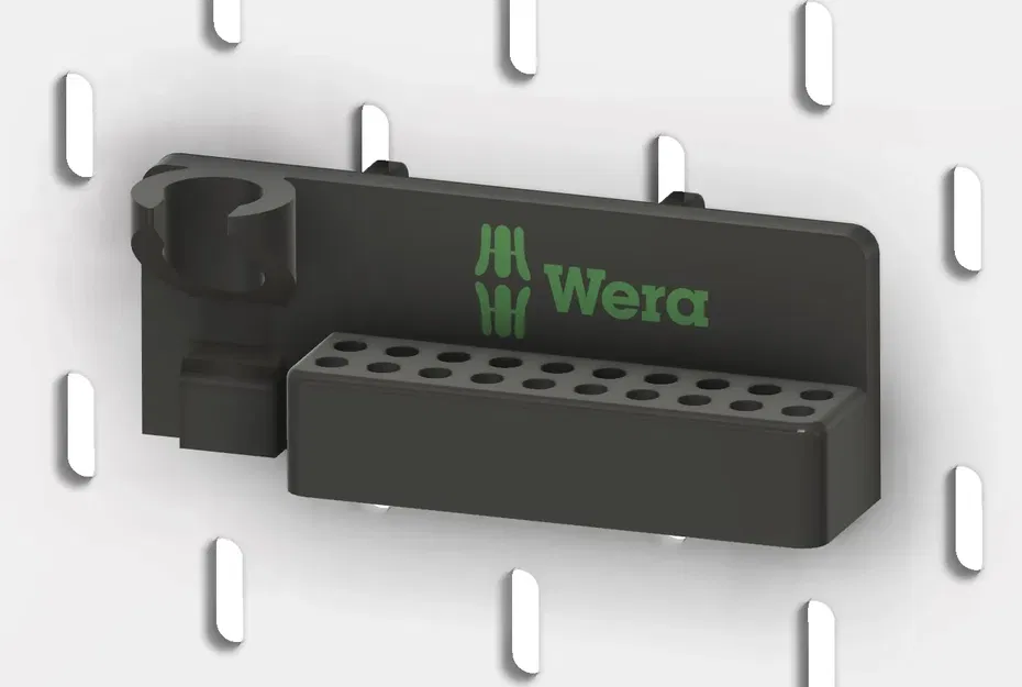 Giá đỡ tua vít Wera Kompakt Micro cho Ikea Skadis - Image 1