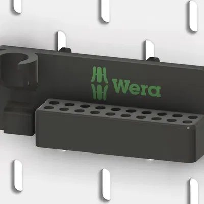 Giá đỡ tua vít Wera Kompakt Micro cho Ikea Skadis