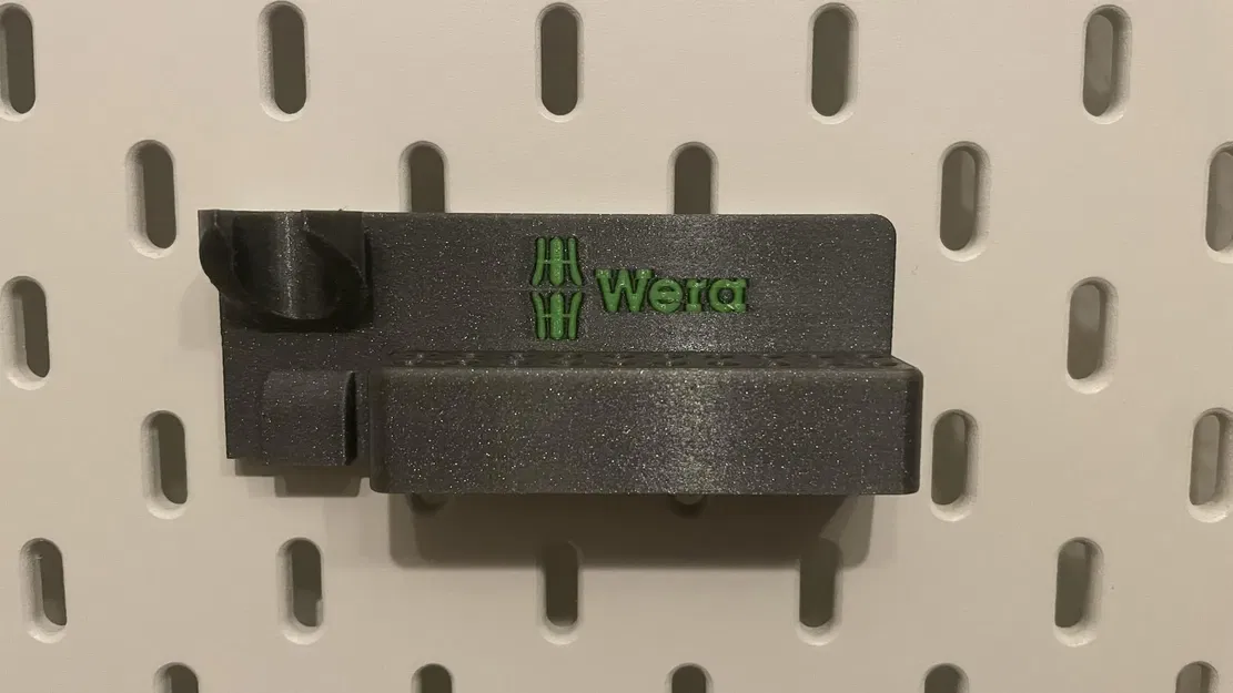 Giá đỡ tua vít Wera Kompakt Micro cho Ikea Skadis - Image 2