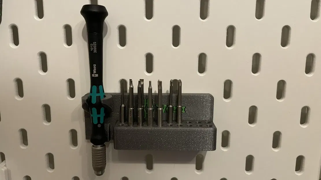 Giá đỡ tua vít Wera Kompakt Micro cho Ikea Skadis - Image 3