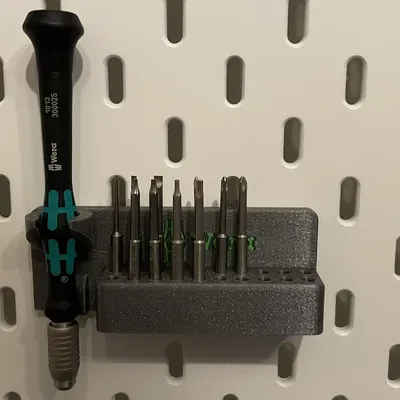 Giá đỡ tua vít Wera Kompakt Micro cho Ikea Skadis