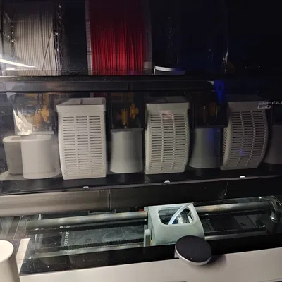 Giá đỡ AMS với đèn LED cho máy in Bambu X1C