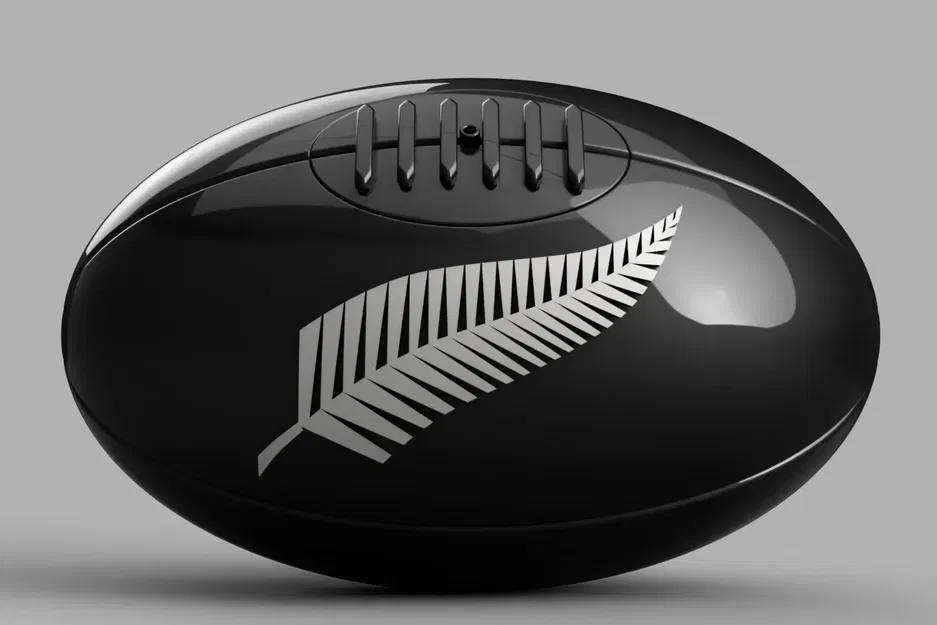 Bóng bầu dục All Blacks phiên bản mini - Image 1
