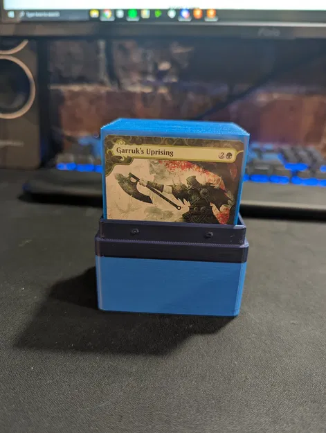 Hộp bài Magic: The Gathering thiết kế parametric không cần nam châm - Image 2