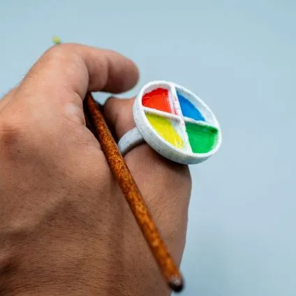 Bảng màu ngón tay cho nghệ nhân và người sáng tạo - Image 1