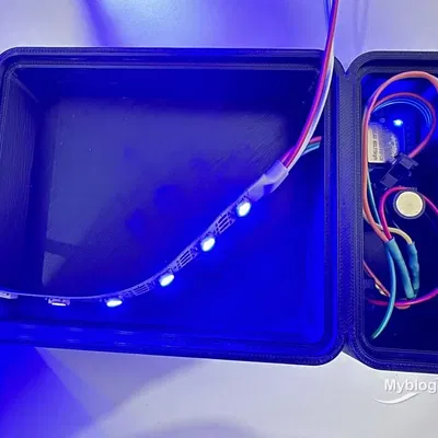 Đèn LED kết nối qua ESP8266 với dải LED