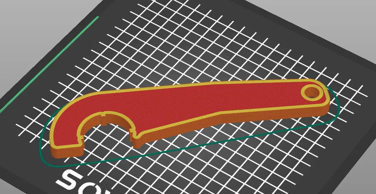 Cờ lê lâu đài cho AR-15 chất liệu kim loại - Image 2