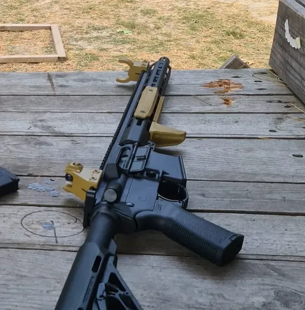 **Mắt ngắm Picatinny mở cho súng AR** - Image 1