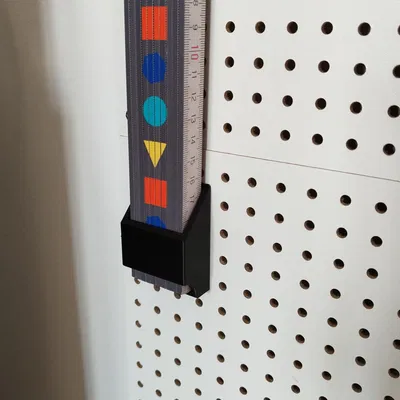 Giá đỡ thước kẻ gập cho bảng ghim tiêu chuẩn mét