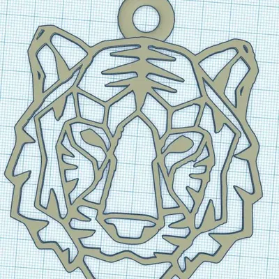 Bông tai hình hổ thời trang cho phái đẹp