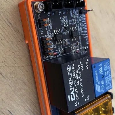 Giá đỡ bảng Relay BTT V1.2 lắp trên ray DIN