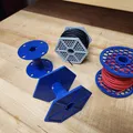 Cuộn dây đa năng kiểu Tie Fighter cho máy in 3D - Thumbnail 1