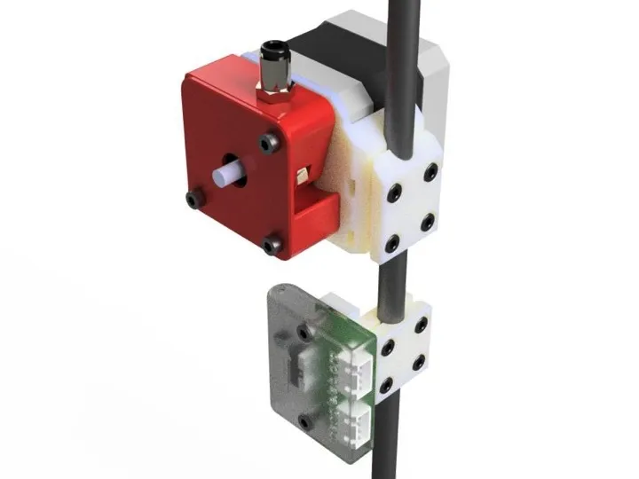 Cảm biến hết filament cho động cơ đùn trên thanh D=8mm - Image 1