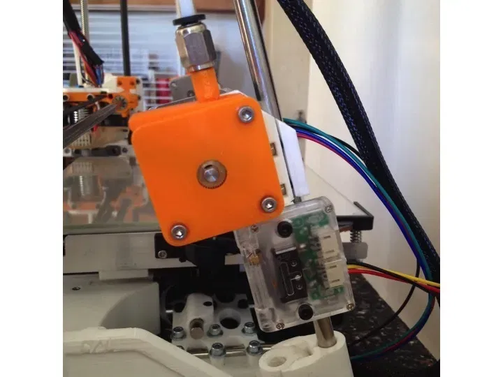 Cảm biến hết filament cho động cơ đùn trên thanh D=8mm - Image 5