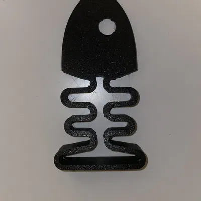 Chặn cửa hình bộ xương cá linh hoạt