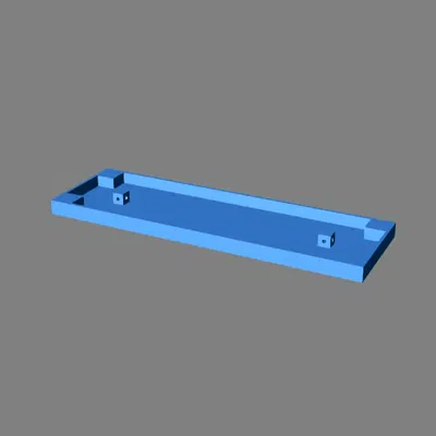 Giá đỡ breadboard din rail cho 400 và 830 điểm