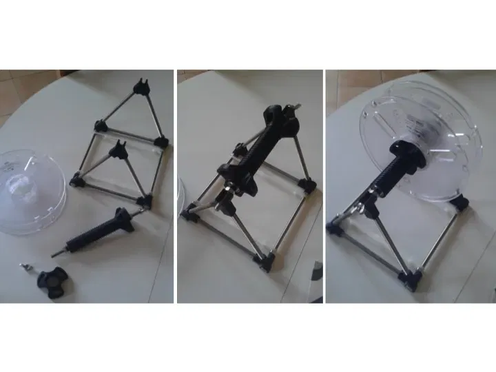 Giá đỡ cuộn filament 3kg với ống trung tâm cho vòng bi - Image 1