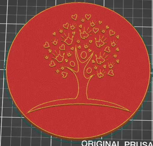 **Mô hình đồng xu kỷ niệm có hình cây** - Image 1