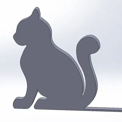 Giá đỡ sách hình dáng mèo độc đáo