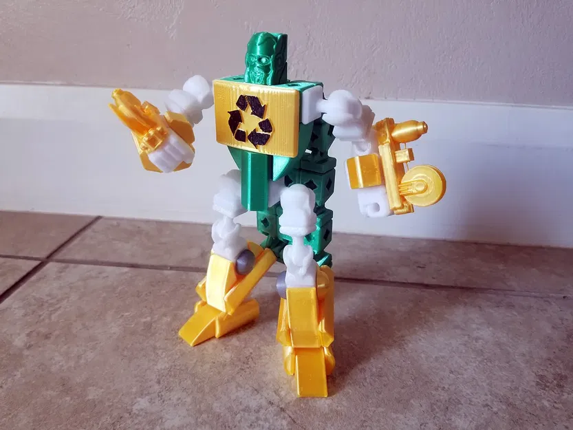 Bộ lắp ráp Mecha Chiến đấu Captain Recreator - Image 1