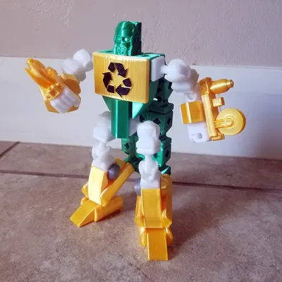 Bộ lắp ráp Mecha Chiến đấu Captain Recreator