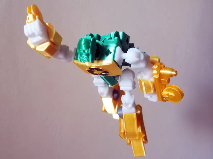 Bộ lắp ráp Mecha Chiến đấu Captain Recreator - Image 2