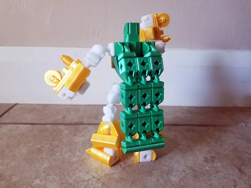 Bộ lắp ráp Mecha Chiến đấu Captain Recreator - Image 3