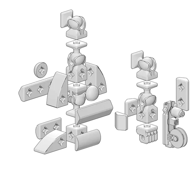 Bộ lắp ráp Mecha Chiến đấu Captain Recreator - Image 4