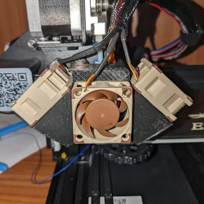 Nắp quạt cho Ender 3 V2 với 3 quạt 40mm