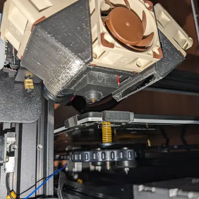 Nắp quạt cho Ender 3 V2 với 3 quạt 40mm