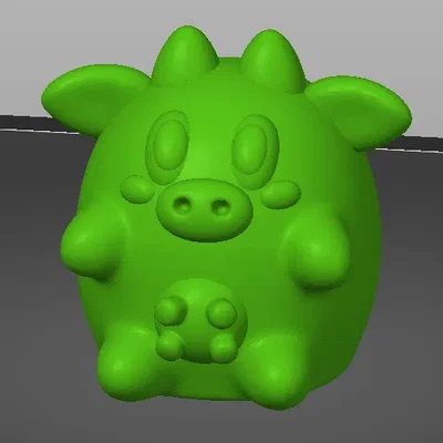 Bò nhỏ có thể tách rời và in nhiều màu sắc khác nhau