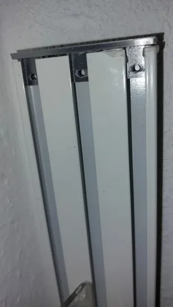 Bộ phụ kiện thay thế cho thanh chắn rèm ba ray - Image 1