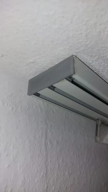 Bộ phụ kiện thay thế cho thanh chắn rèm ba ray - Image 2