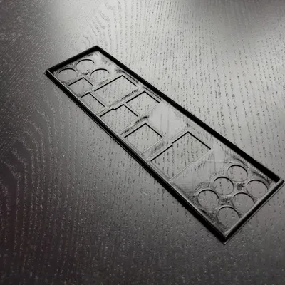 Tấm chắn I-O cho bo mạch p8p67 pro