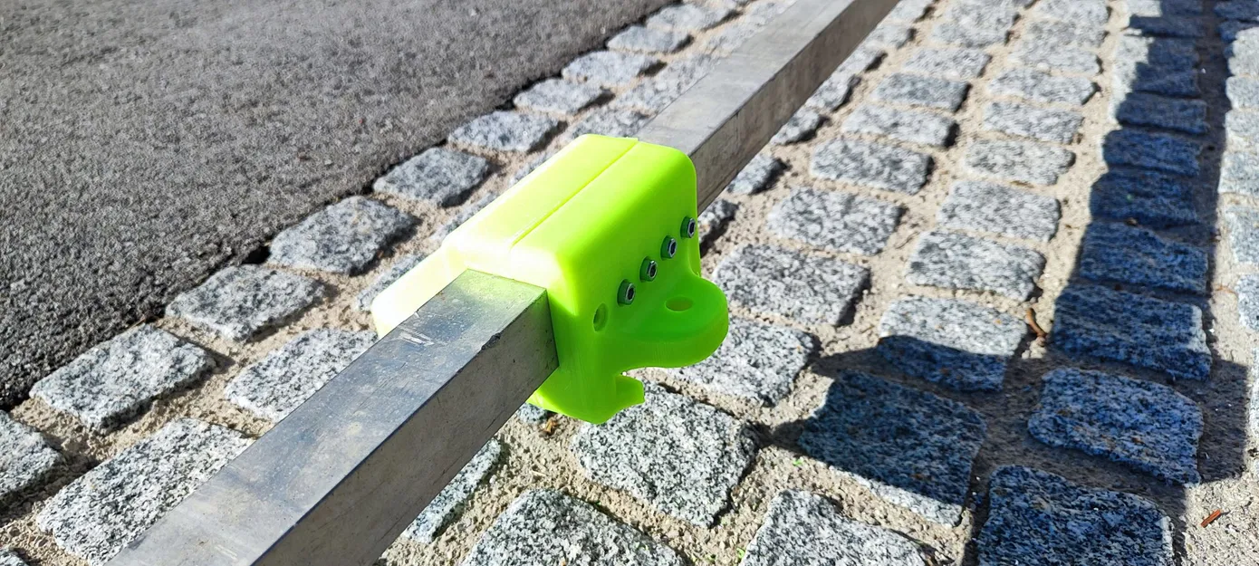 Bộ chuyển đổi cho xe kéo Camper / Robot Trolley 1500 40mm x 40mm - Image 2