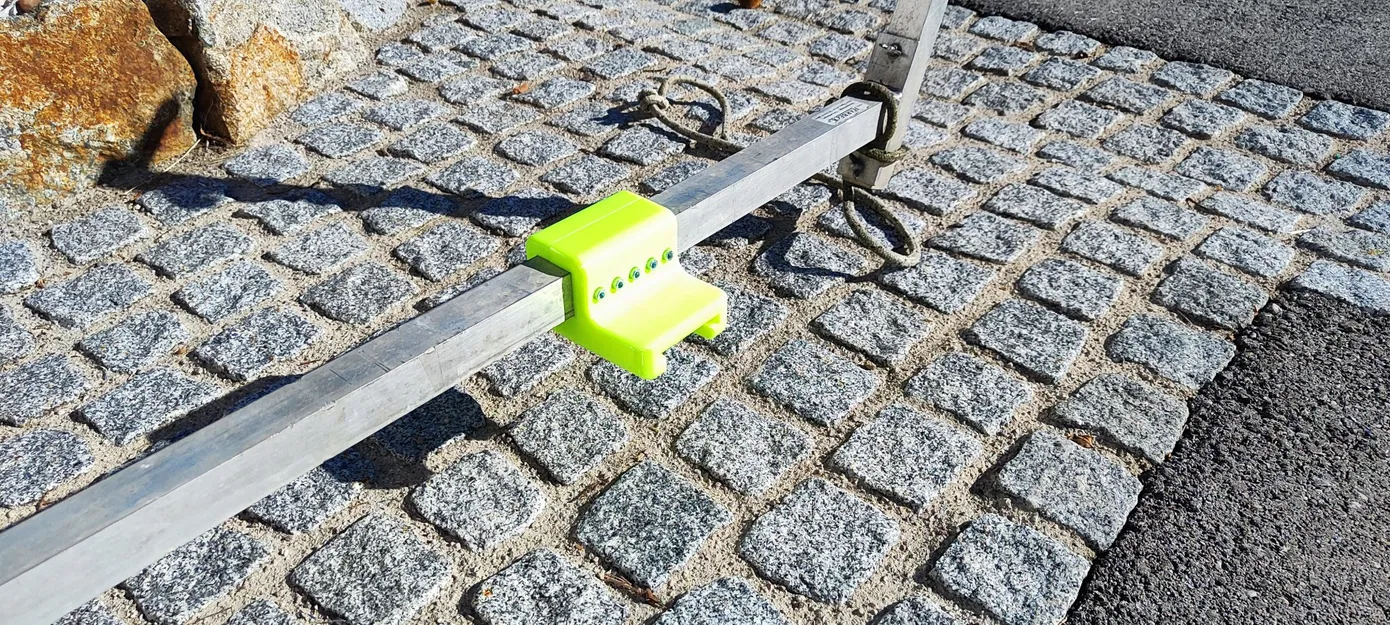 Bộ chuyển đổi cho xe kéo Camper / Robot Trolley 1500 40mm x 40mm - Image 3