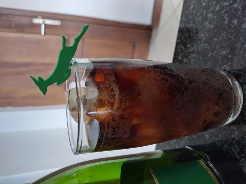 Gậy khuấy rượu brandy hình linh dương Springbok - Image 3