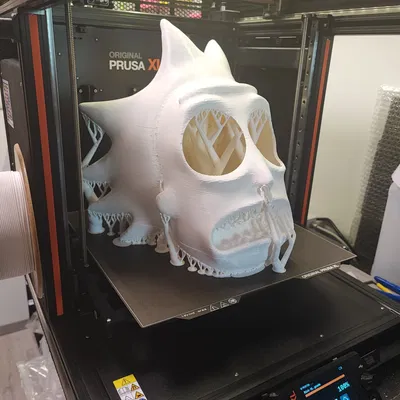 Mặt nạ Rick Sanchez từ Rick and Morty cho Prusa XL