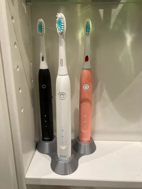 Giá đỡ bàn chải điện cho 3 bàn chải - Image 1